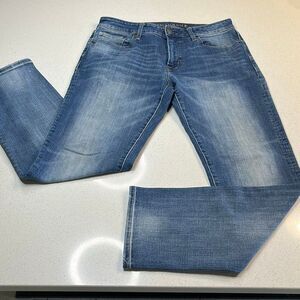 American Eagle Extreme Flex 4 Original Straight Fit Jeans Denim Pants Size 32x32